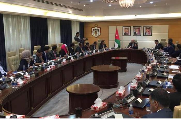 خلال اللقاء - من المصدر