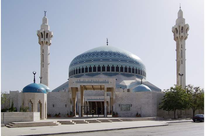 مسجد الشهيد المؤسس الملك عبدالله الاول في عمان -%28أرشيفية%29