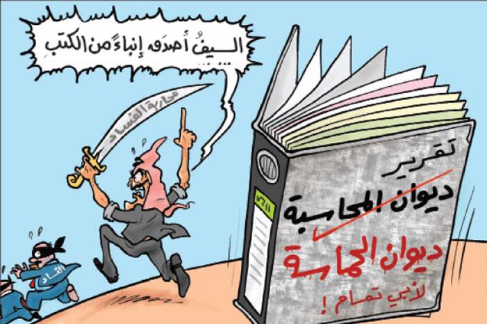 تقرير ديوان المحاسبة