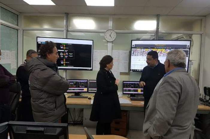 وزيرة الطاقة تتفقد مركز المراقبة والتحكم في شركة الكهرباء الأردنية
