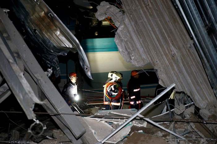 تصادم قطار في تركيا