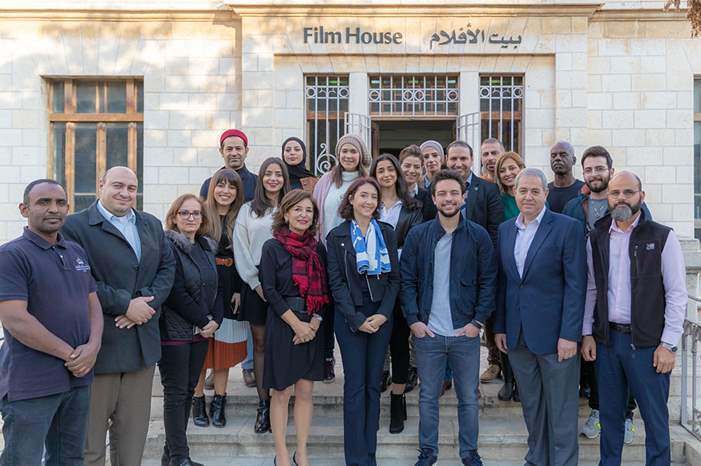 ولي العهد يزور الهيئة الملكية للأفلام