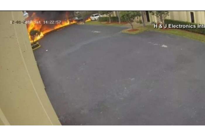 اصطدام طائرة