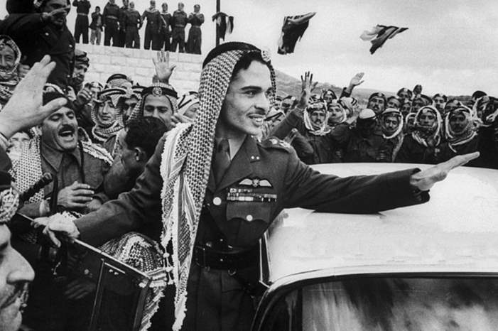 King_Hussein_of_Jordan_among_his_troops_1_March_1957