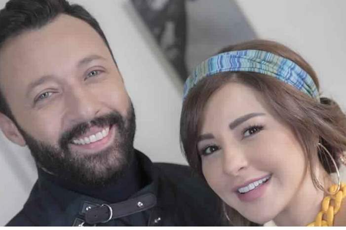 ماغي-بو-غصن-وأحمد-فهمي-في-بروفا-بمسرحية-الحياة-1300x600