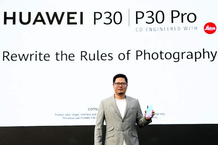 Mr.Jason Chen, Chief Marketing Officer Middle East & Africa - Huawei Consumer Business Group at HUAWEI P30 Series Launch in Dubai (1)