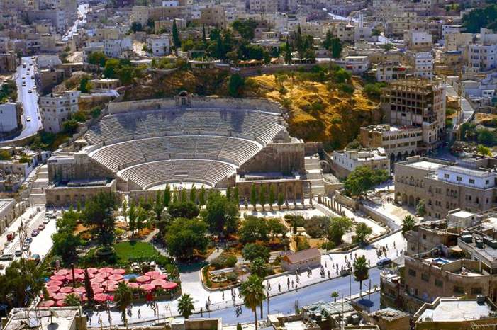 Amman-Jordan-with-Roman-amphitheater