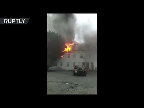 انفجار 39 منزلا الواحد تلو الآخر في الولايات المتحدة