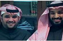 سعود القحطان صحبة محمد بن سلمان
