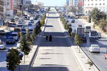 مسار الباص السريع في شارع الجامعة- %28أرشيفية- تصوير%3A أمجد الطويل%29