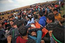 اعتداء-الاحتلال-على-مسيرات-العودة