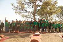Markazia Team at Forest Clean Up Activity