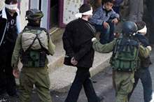 Palestinians-arrest